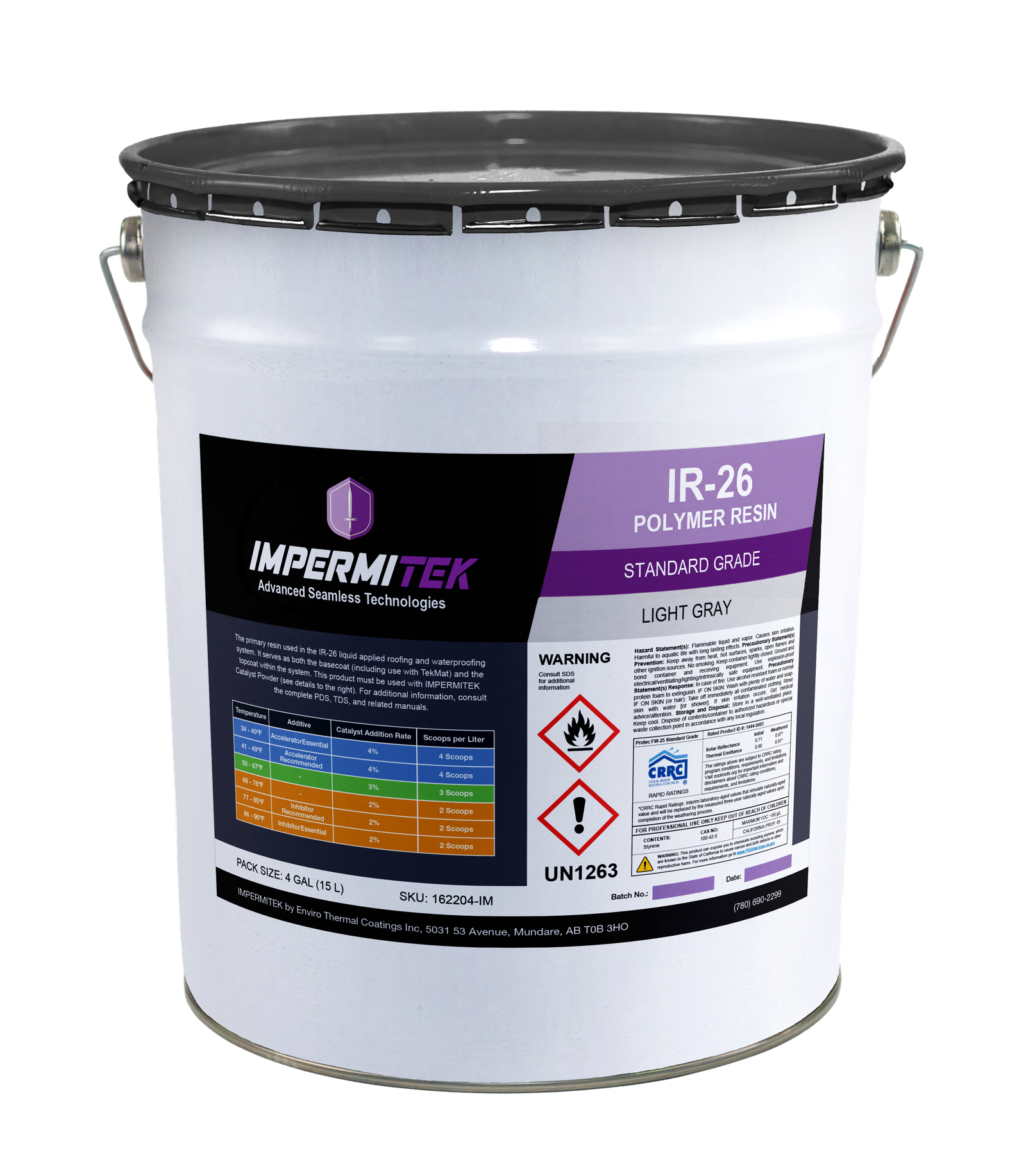 IR‑26 Resin Pail