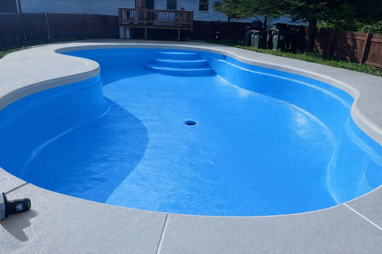 Pool waterproofing